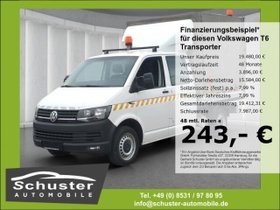 VW T6 Transporter DoKa Pritsche+Plane-AHK 6-Sitzer