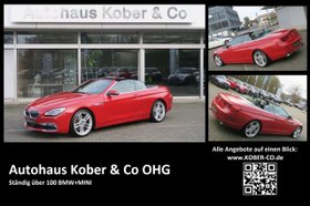 BMW 640iA Cabrio LEDER+NAVI+HUD+KAMERA+ALARM+LM+SHZ