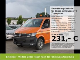 VW T6 Transporter DoKa Pritsche+Plane-StandHzg AHK