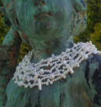 7 reihige echte Perlenkette, ein Traum - absolut sagenhaft schöne Qualität der Perlen